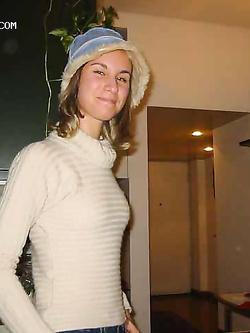 Foto amatoriali ragazza bionda olandese