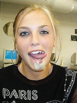 Ragazze sborrate in faccia