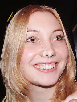 Ragazze sborrate in faccia