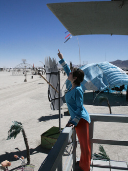 Foto di una ragazza alternativa