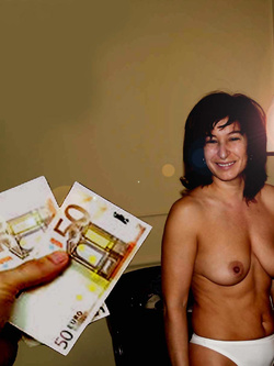 Adriana bitch for money