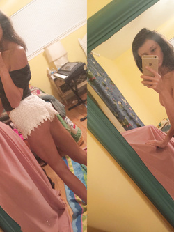 Selfie hot di una ragazzina figa