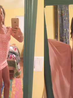 Selfie hot di una ragazzina figa