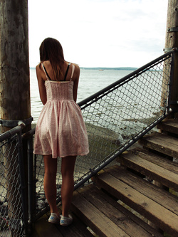 Autoscatti hot di una 19enne in lingerie