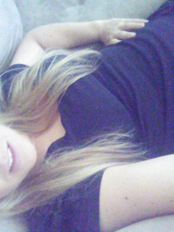 Selfie di una porcona americana