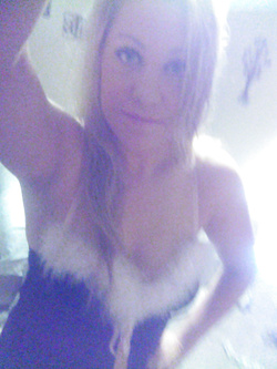 Selfie di una porcona americana