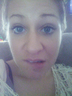 Selfie di una porcona americana