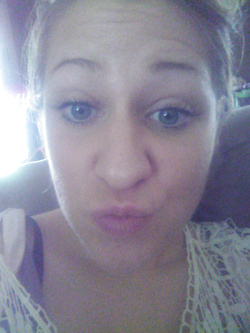 Selfie di una porcona americana