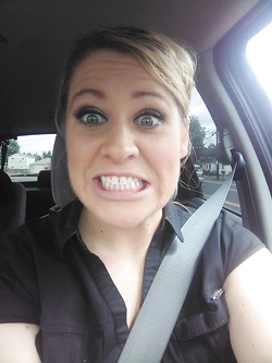 Selfie di una porcona americana