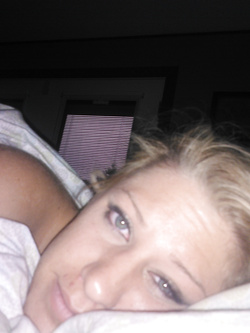 Selfie di una porcona americana