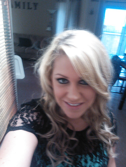 Selfie di una porcona americana