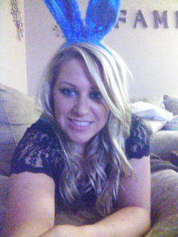 Selfie di una porcona americana