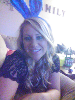 Selfie di una porcona americana