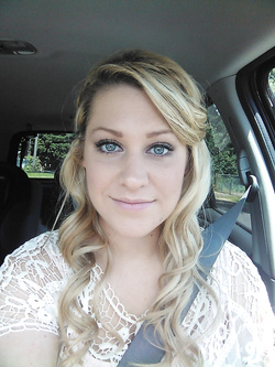 Selfie di una porcona americana