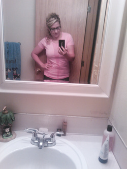 Selfie di una porcona americana