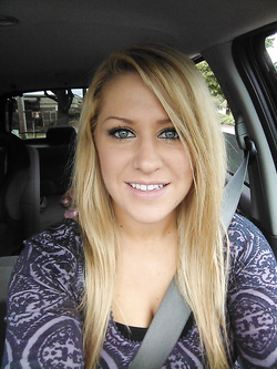 Selfie di una porcona americana