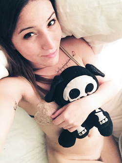 Selfie hot di una bella figa