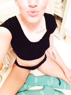 Selfie hot di una bella figa