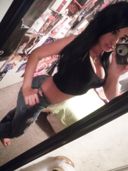 Selfie di una 18enne fighissima