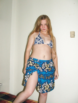 Troietta norvegese esibizionista