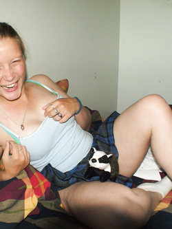 Troietta norvegese esibizionista