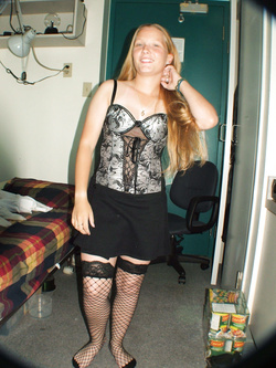 Troietta norvegese esibizionista