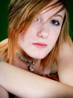 Foto di una teen esibizionista