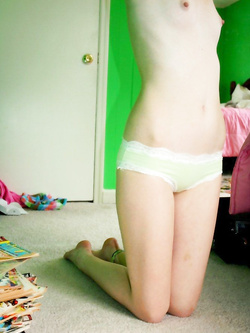 Foto di una teen esibizionista