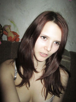 Autoscatti di una troietta rumena