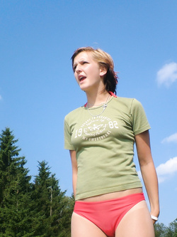 Foto hot di una giovane porca