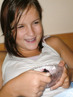 Foto hot di una giovane porca