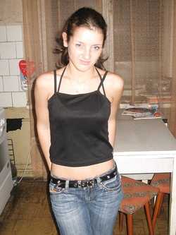 Foto di una troietta romena