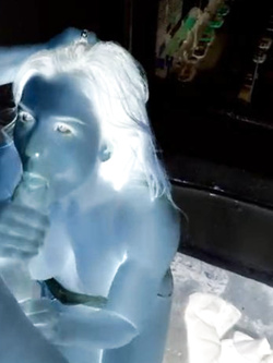 nella casa/studio di Nadia 2