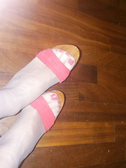 Zoccoli con le calze