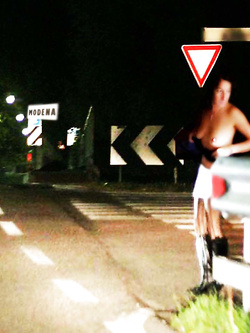 Adriana whore in the street