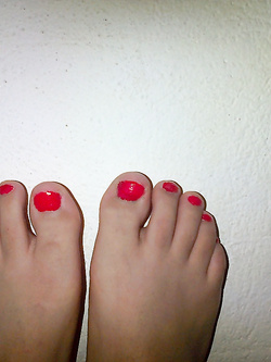 I miei piedini, amo il footjob