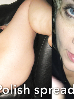 Carmen Polish slut Before and after