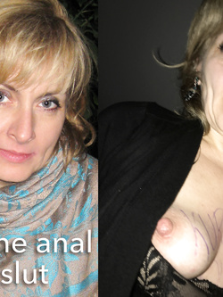 Carmen Polish slut Before and after