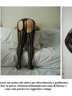 Cerco maschi a Firenze da far godere... io sono solo passivo