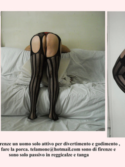 Cerco maschi a Firenze da far godere... io sono solo passivo