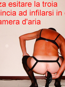 camera d'aria nel culo