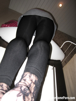 Sexy posing before I go to work