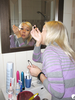 Sexy posing before I go to work