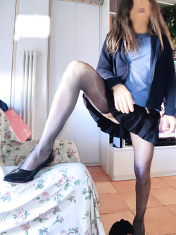 DECOLLETE' e CALZE con RIGA