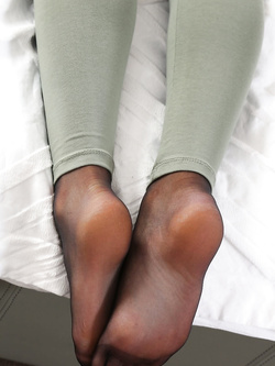 Nylon feet love