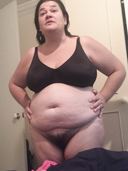 BBW Wife Sal Takes Her Bra And Panties Off