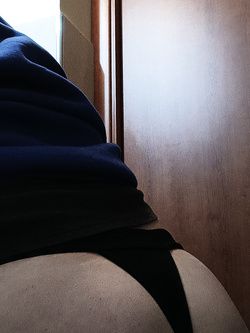 Io.....col perizoma e calze