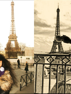 donna serissima cerca te guarda foto