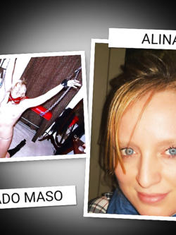 ALINA - PORCELLONA BIONDA ALLO SBANDO