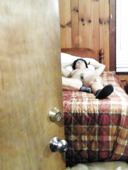 Angela Left Exposed At A Hotel